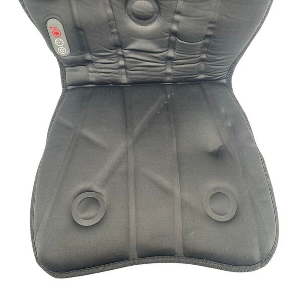 Vie Oli Black USB Heated & Vibrating Back Massage Cushion – Back Pain Relief - Picture 5 of 15